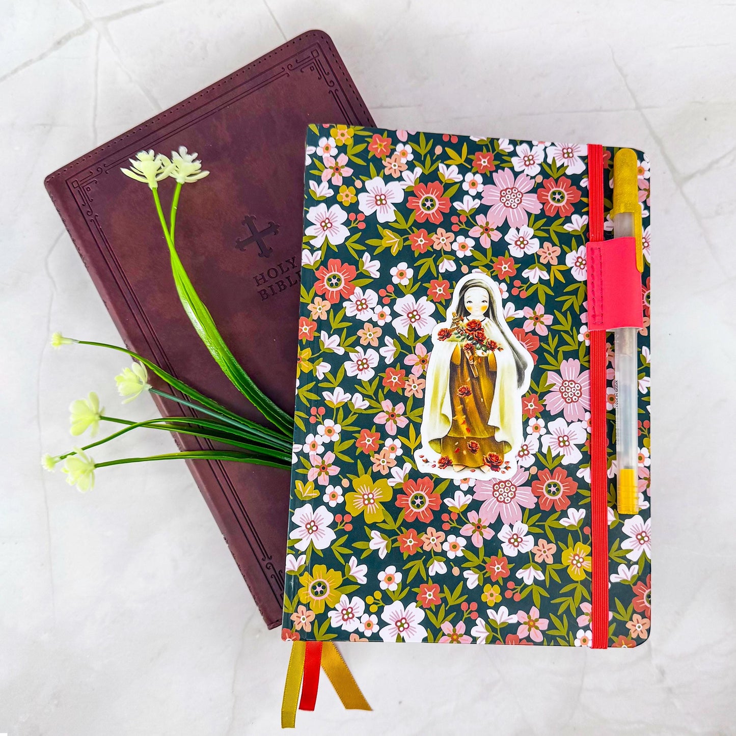 St Therese of Lisieux Vinyl Sticker