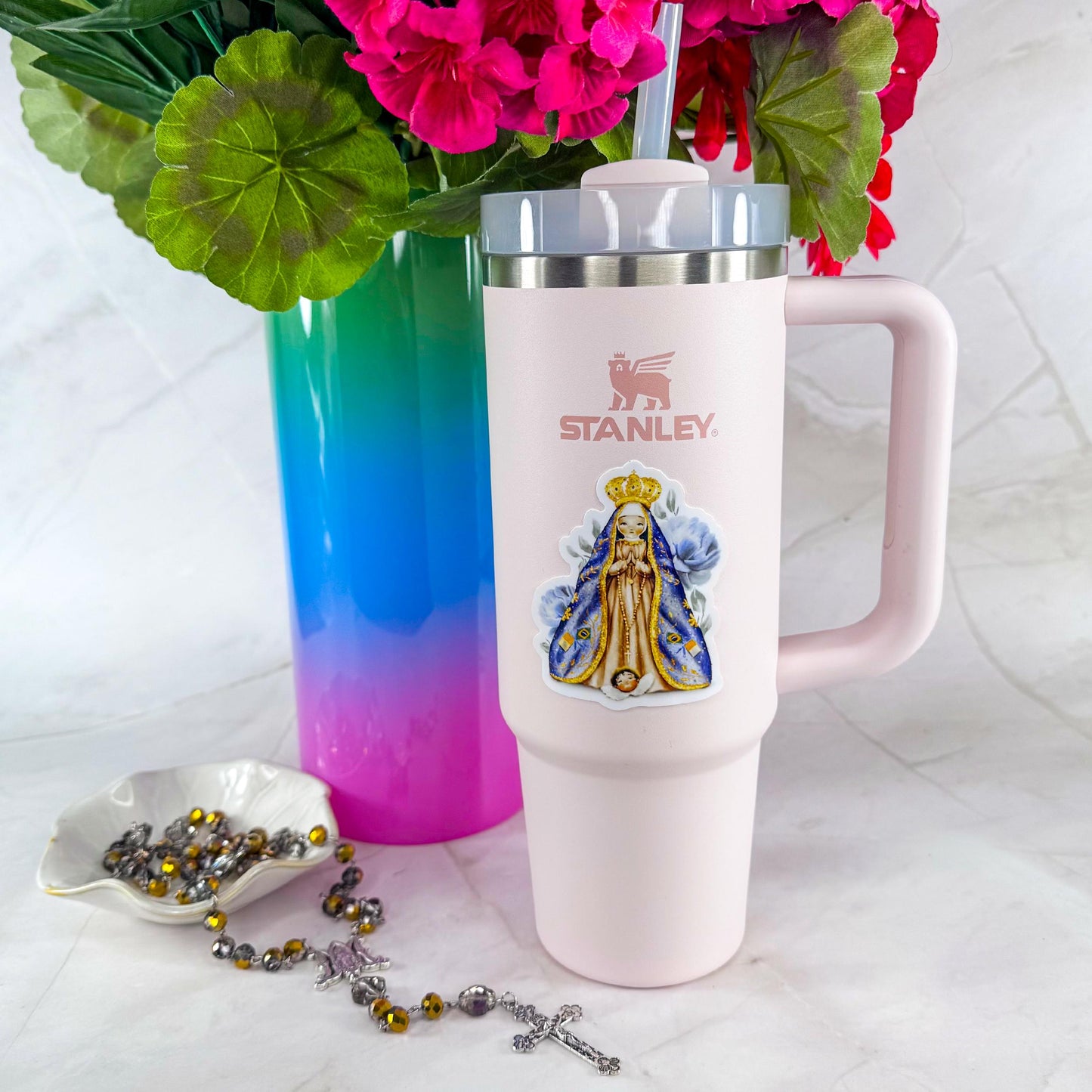 Our Lady of Aparecida Catholic Vinyl Sticker