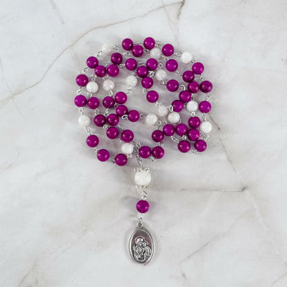 The Little Known Chaplet of Saint Joseph with Third-Class Relic Medal,