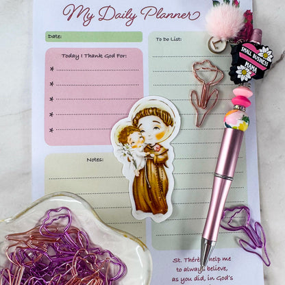 St Anthony of Padua Catholic Vinyl Sticker