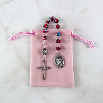 Blessed Carlo Acutis Pocket Rosary Bracelet