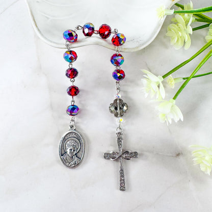 Blessed Carlo Acutis Pocket Rosary Bracelet