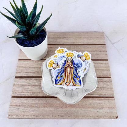 Our Lady of Aparecida Catholic Vinyl Sticker