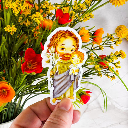 St Joseph Catholic Vinyl Sticker