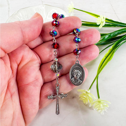Blessed Carlo Acutis Pocket Rosary Bracelet