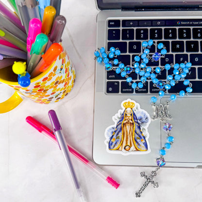 Our Lady of Aparecida Catholic Vinyl Sticker