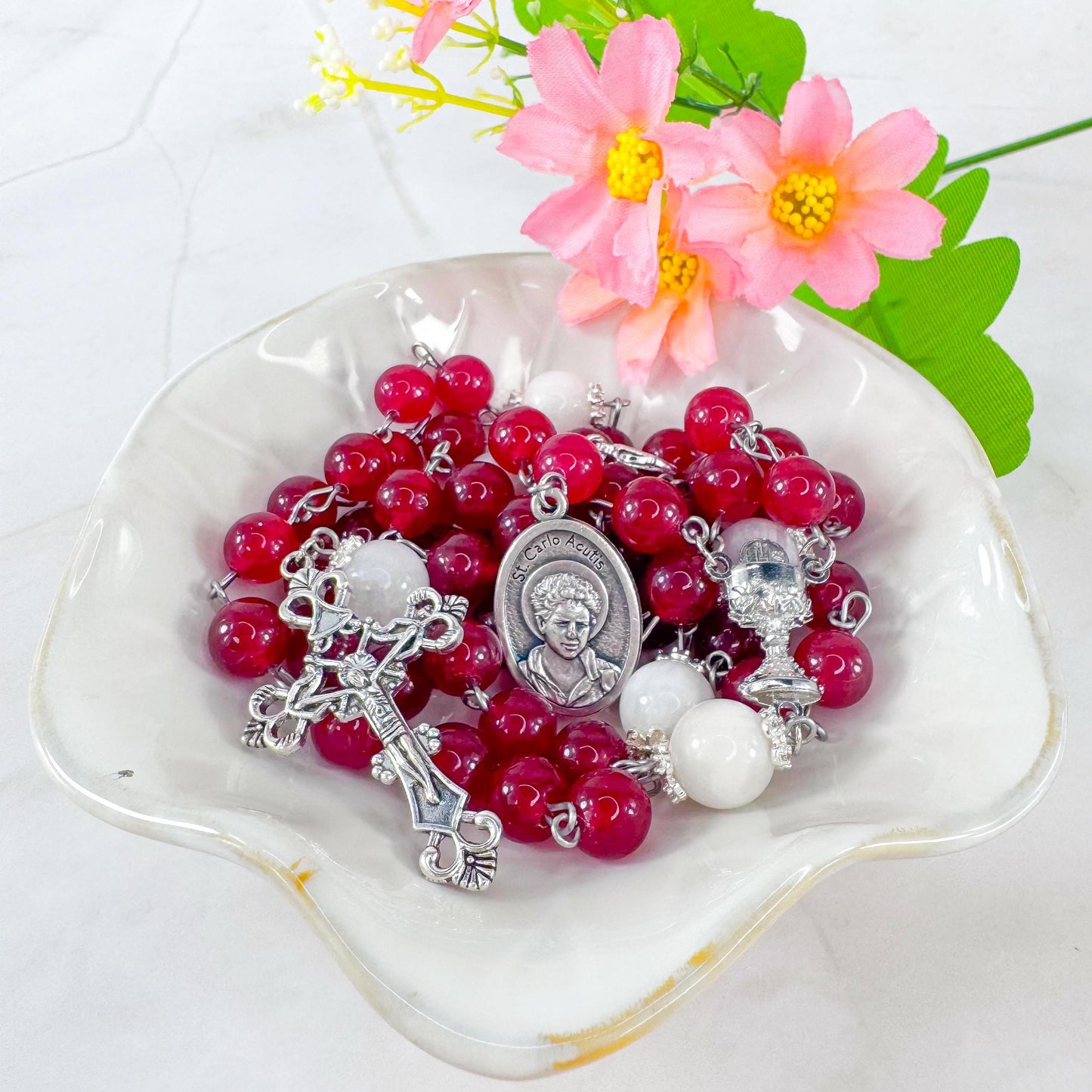 Blessed Carlo Acutis Eucharistic Devotion Rosary