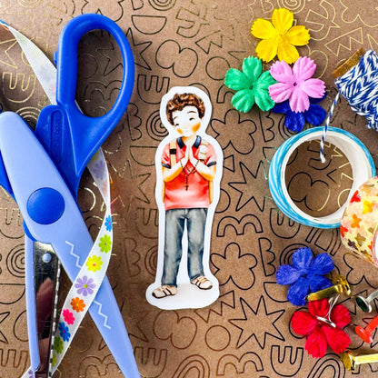 Blessed Carlo Acutis Catholic Vinyl Sticker