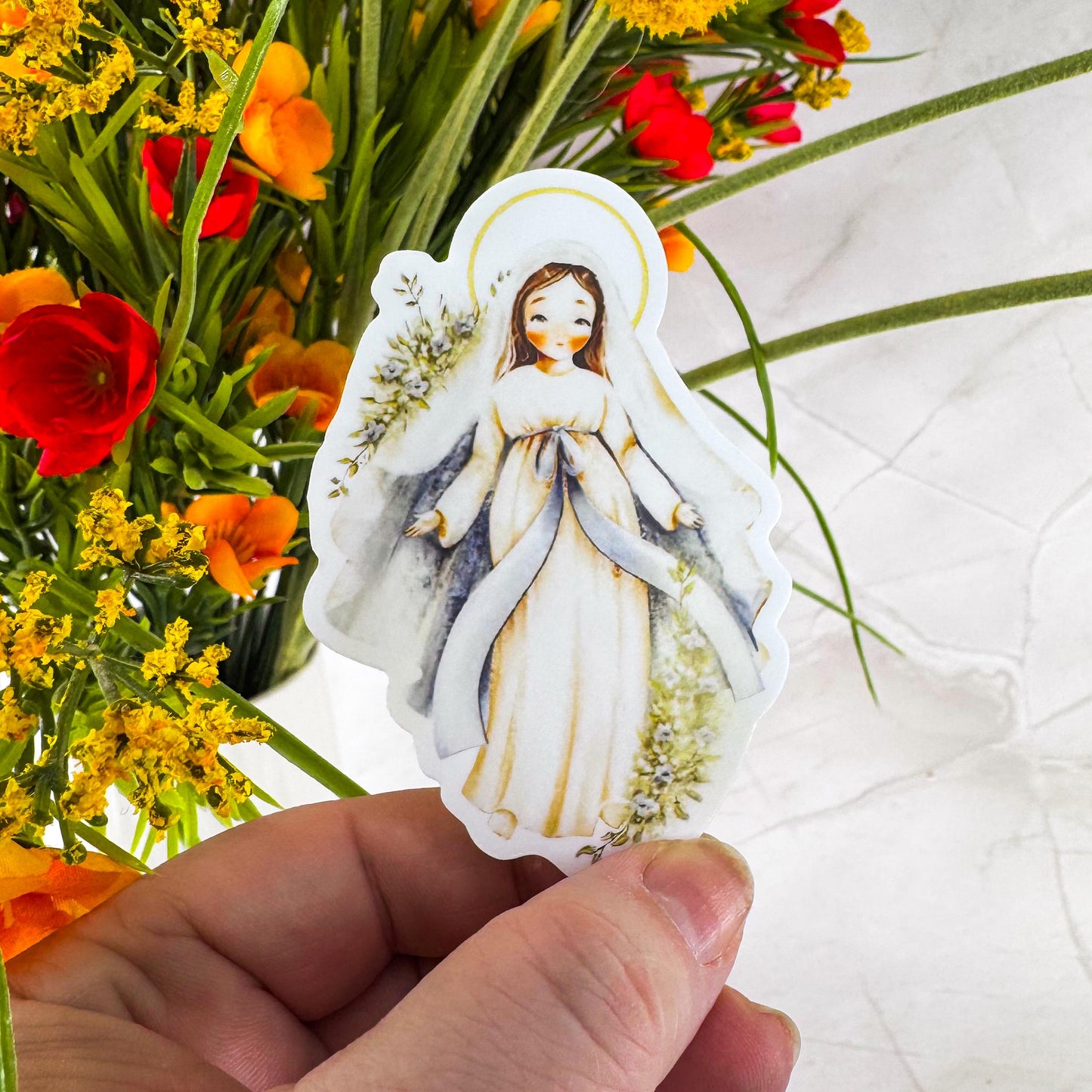 Our Lady of Grace Catholic Vinyl Sticker