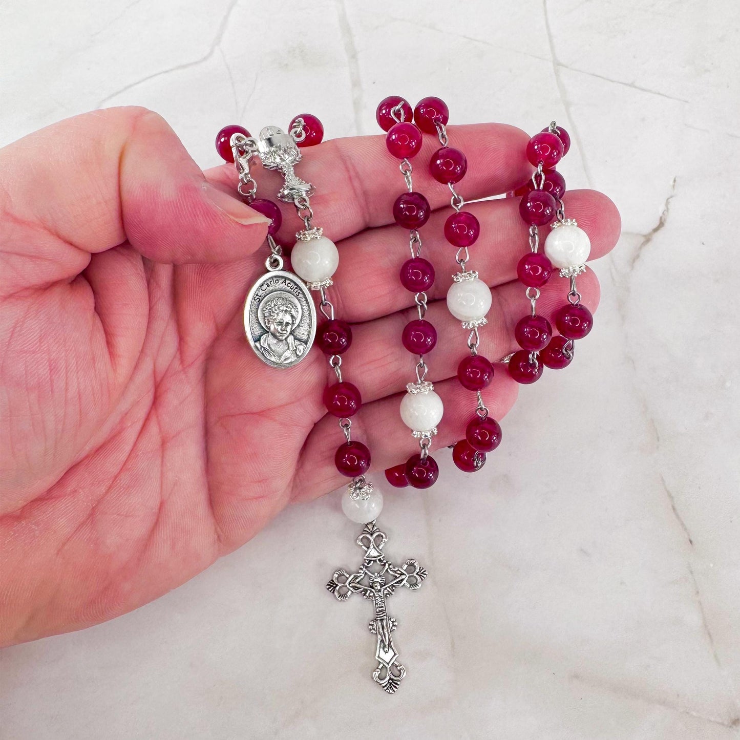 Blessed Carlo Acutis Eucharistic Devotion Rosary