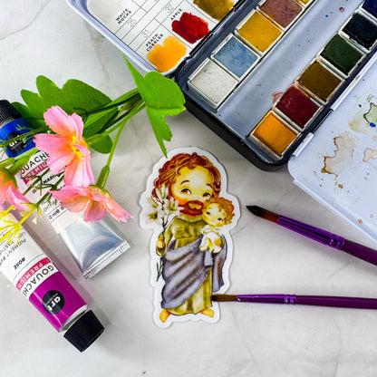 St Joseph Catholic Vinyl Sticker