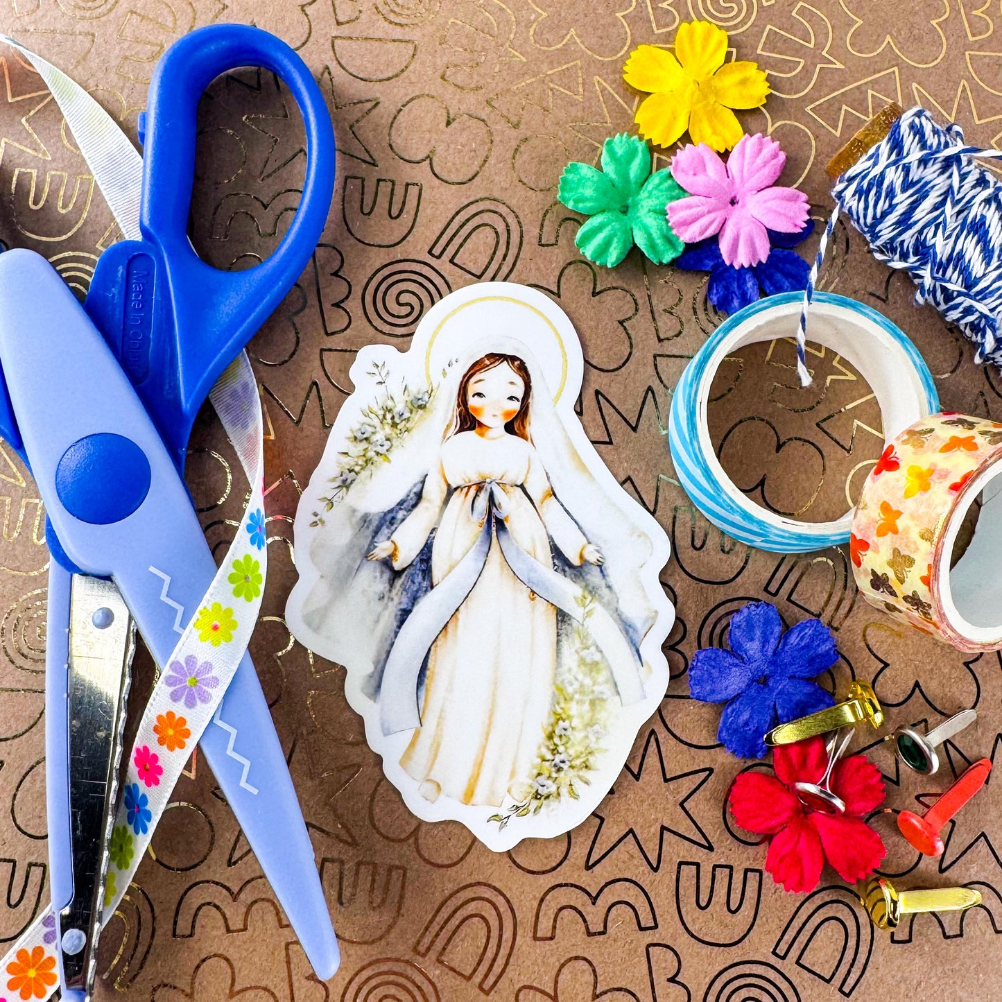 Our Lady of Grace Catholic Vinyl Sticker
