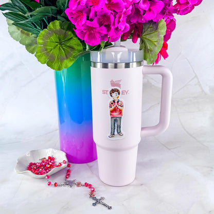 Blessed Carlo Acutis Catholic Vinyl Sticker