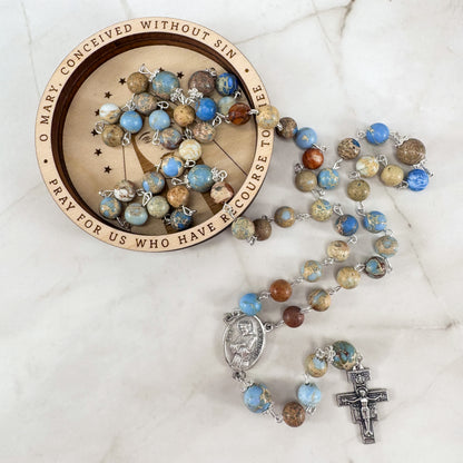 St Francis of Assisi and St Anthony of Padua Rosary