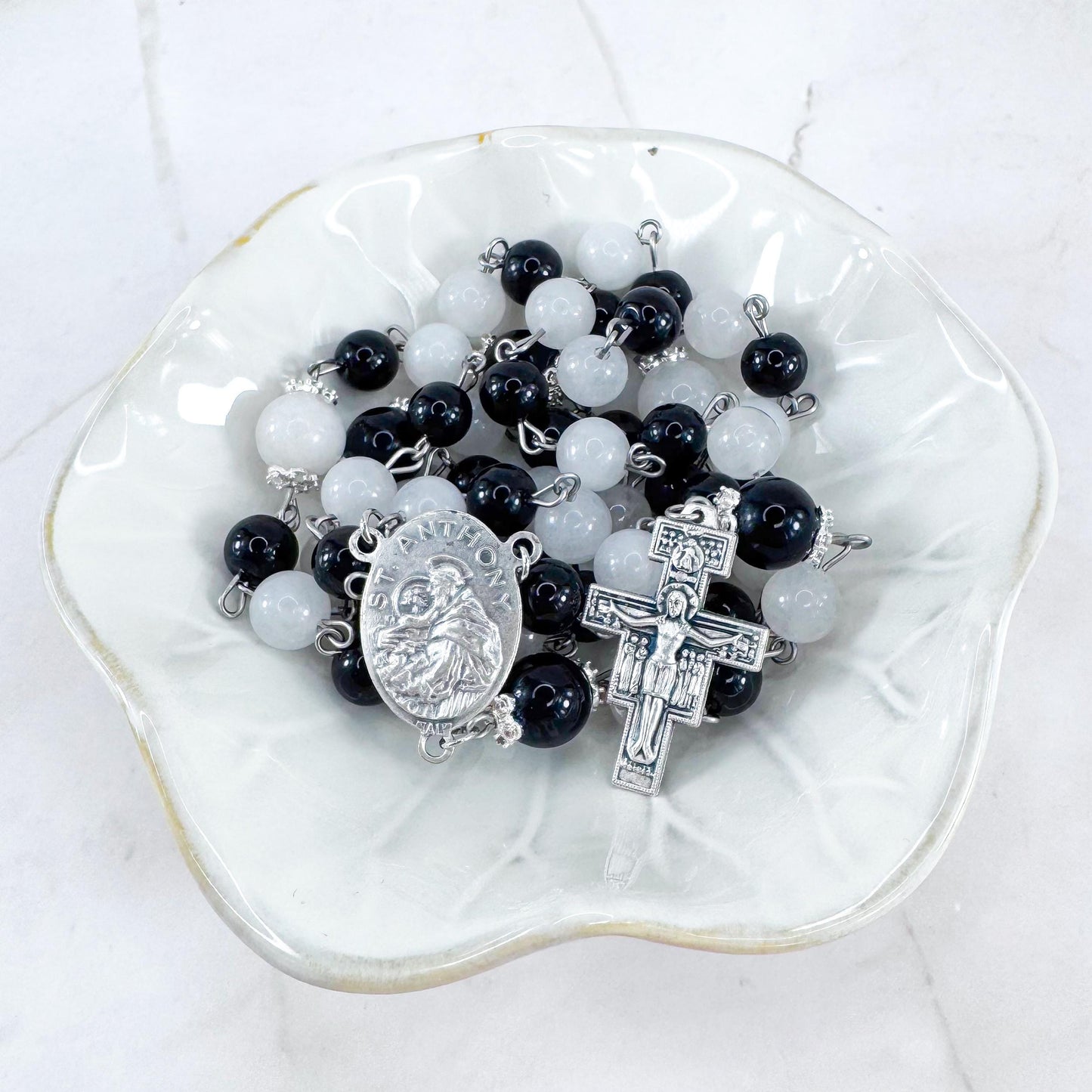 St Francis of Assisi and St Anthony of Padua Catholic Rosary