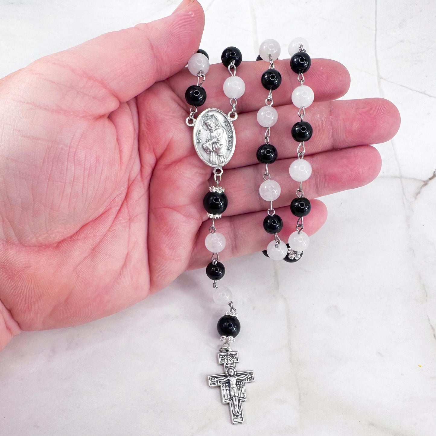 St Francis of Assisi and St Anthony of Padua Catholic Rosary
