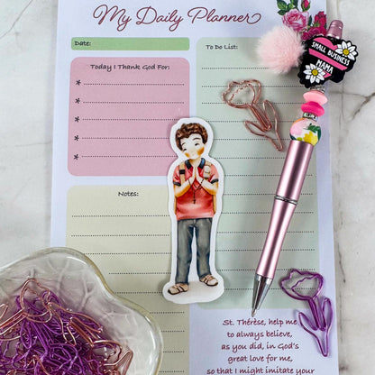 Blessed Carlo Acutis Catholic Vinyl Sticker