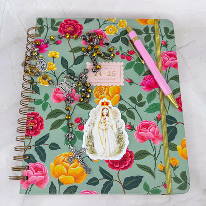 Our Lady of Fatima Catholic Vinyl Sticker