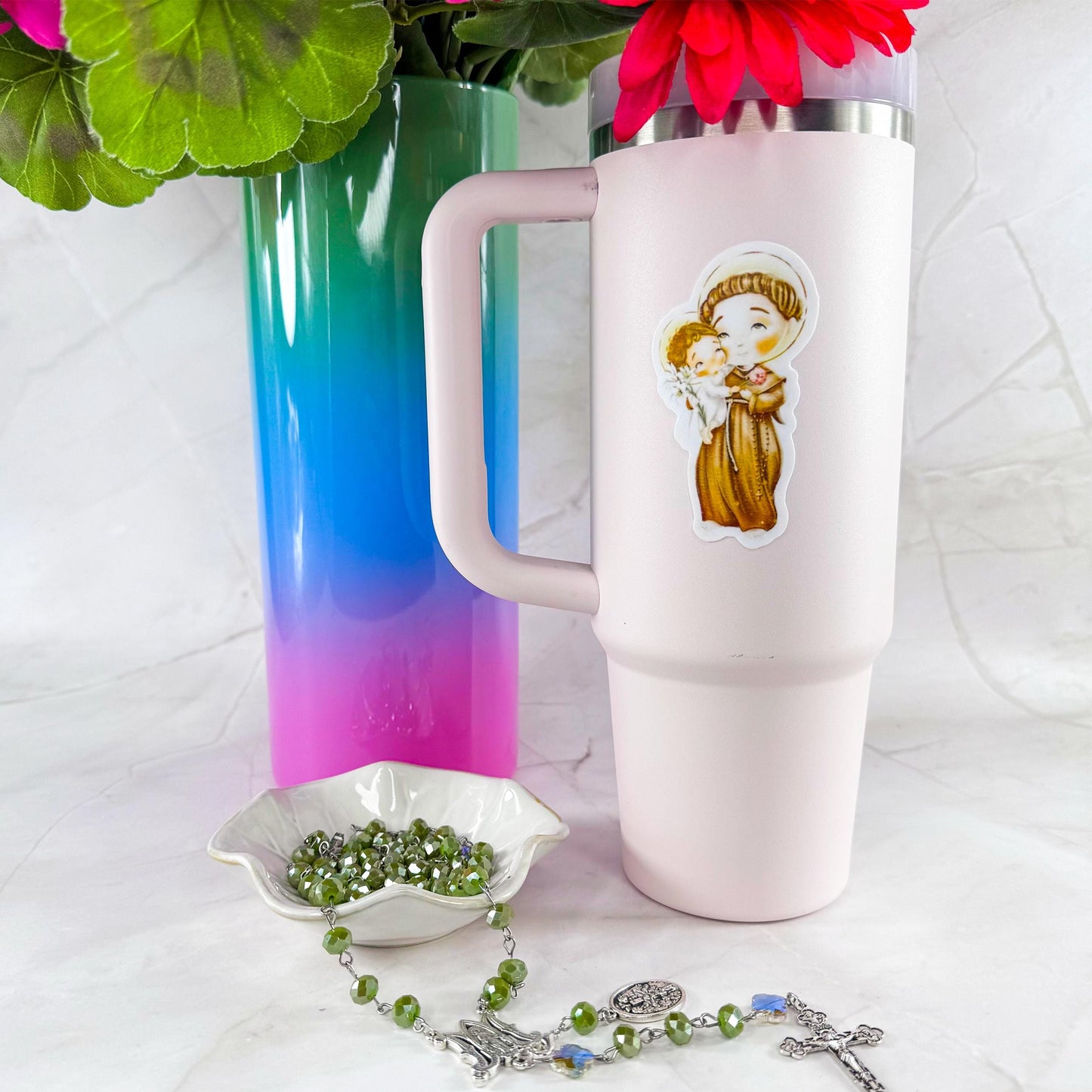 St Anthony of Padua Catholic Vinyl Sticker