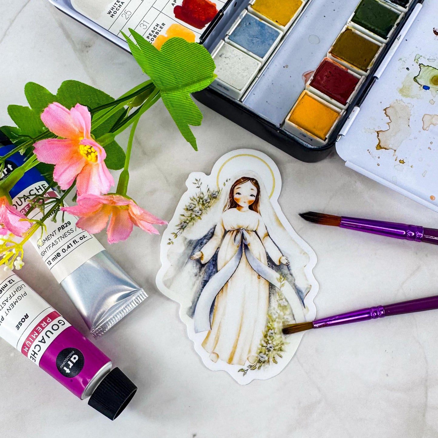 Our Lady of Grace Catholic Vinyl Sticker