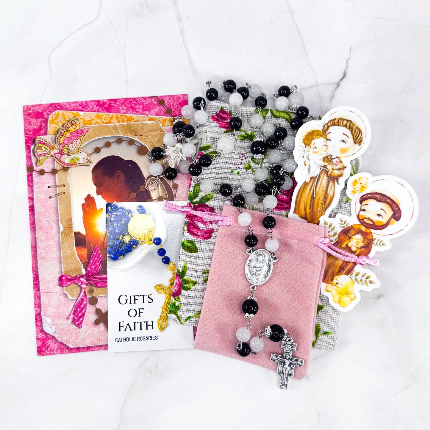 St Francis of Assisi and St Anthony of Padua Catholic Rosary