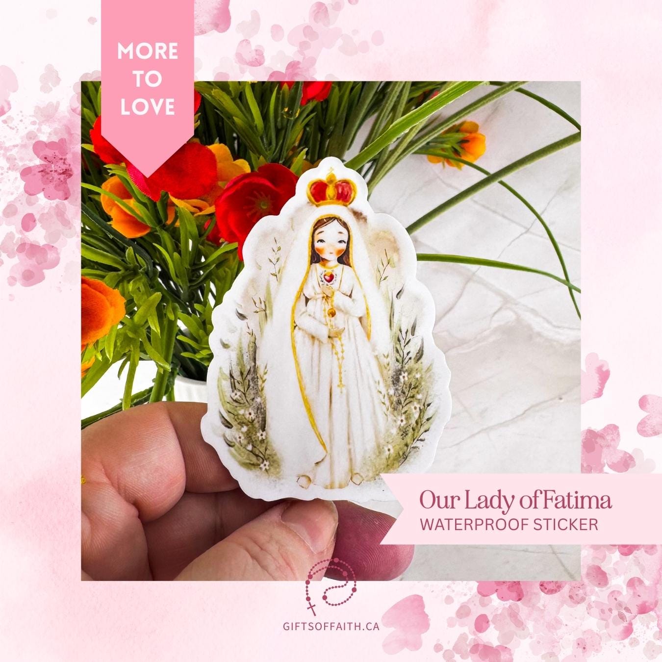 Catholic Rosary Gift Set – Yellow Crystal Beads, Miraculous Medal Centerpiece with Matching Four-Way Medal Marker, RCIA Gifts for Adults