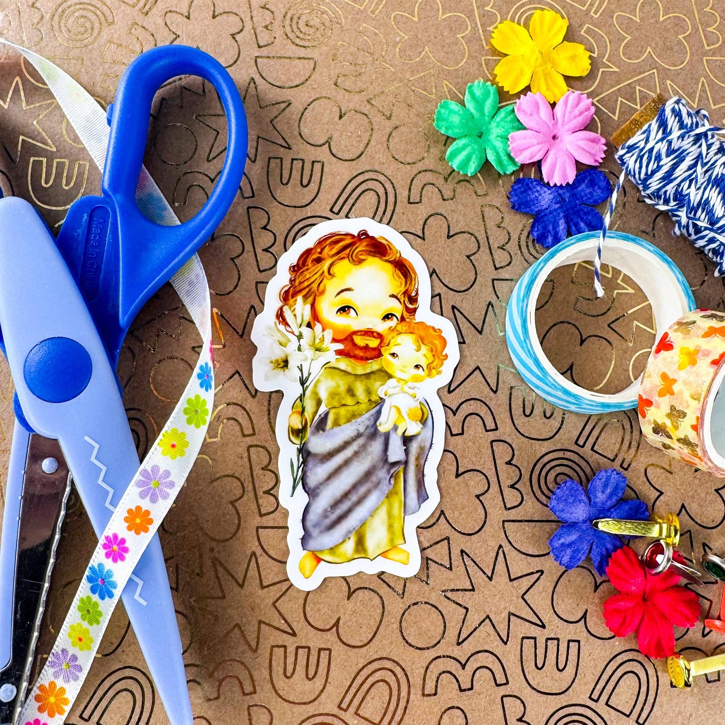 St Joseph Catholic Vinyl Sticker
